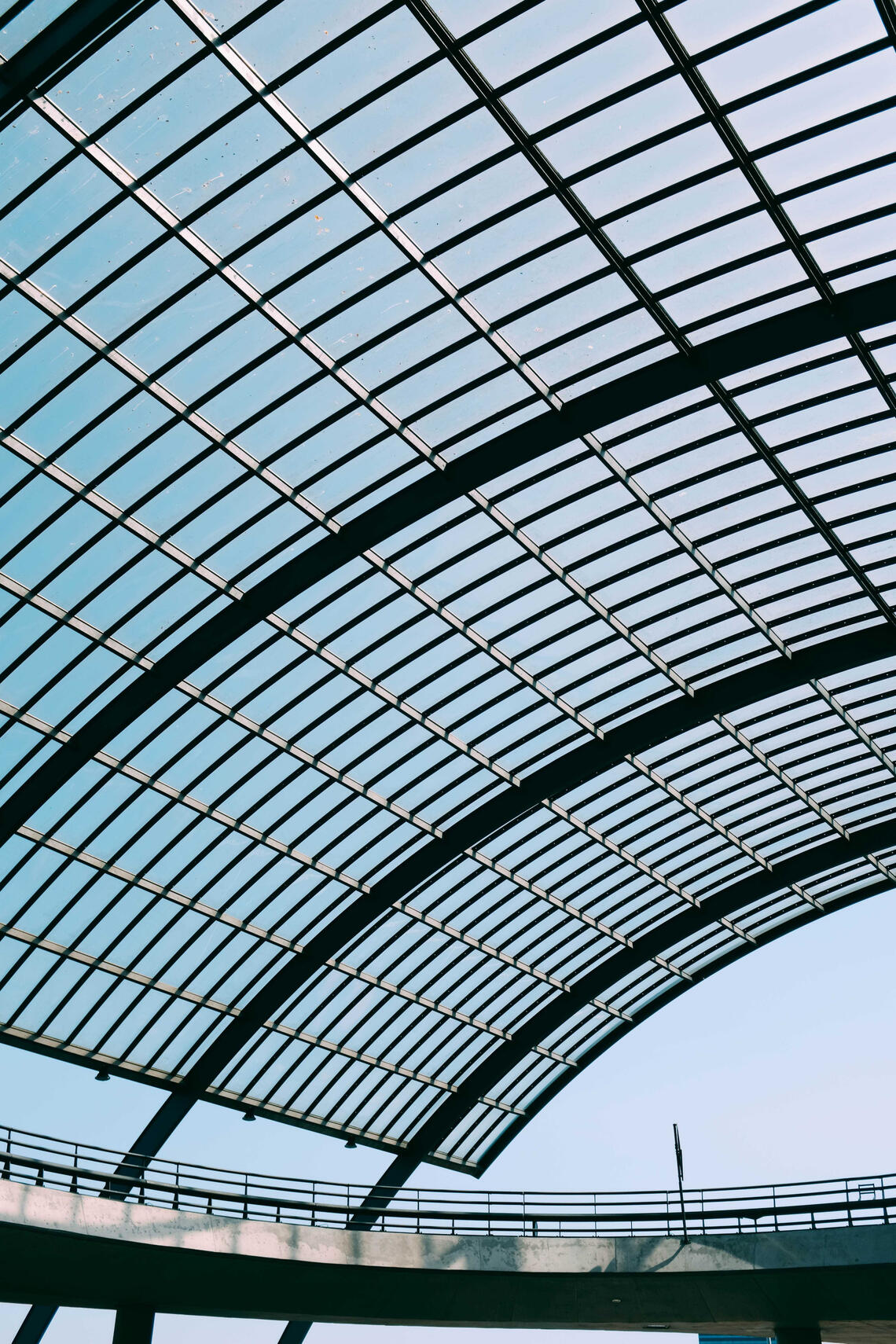 Polycarbonate (PC) roof panel greenhouse